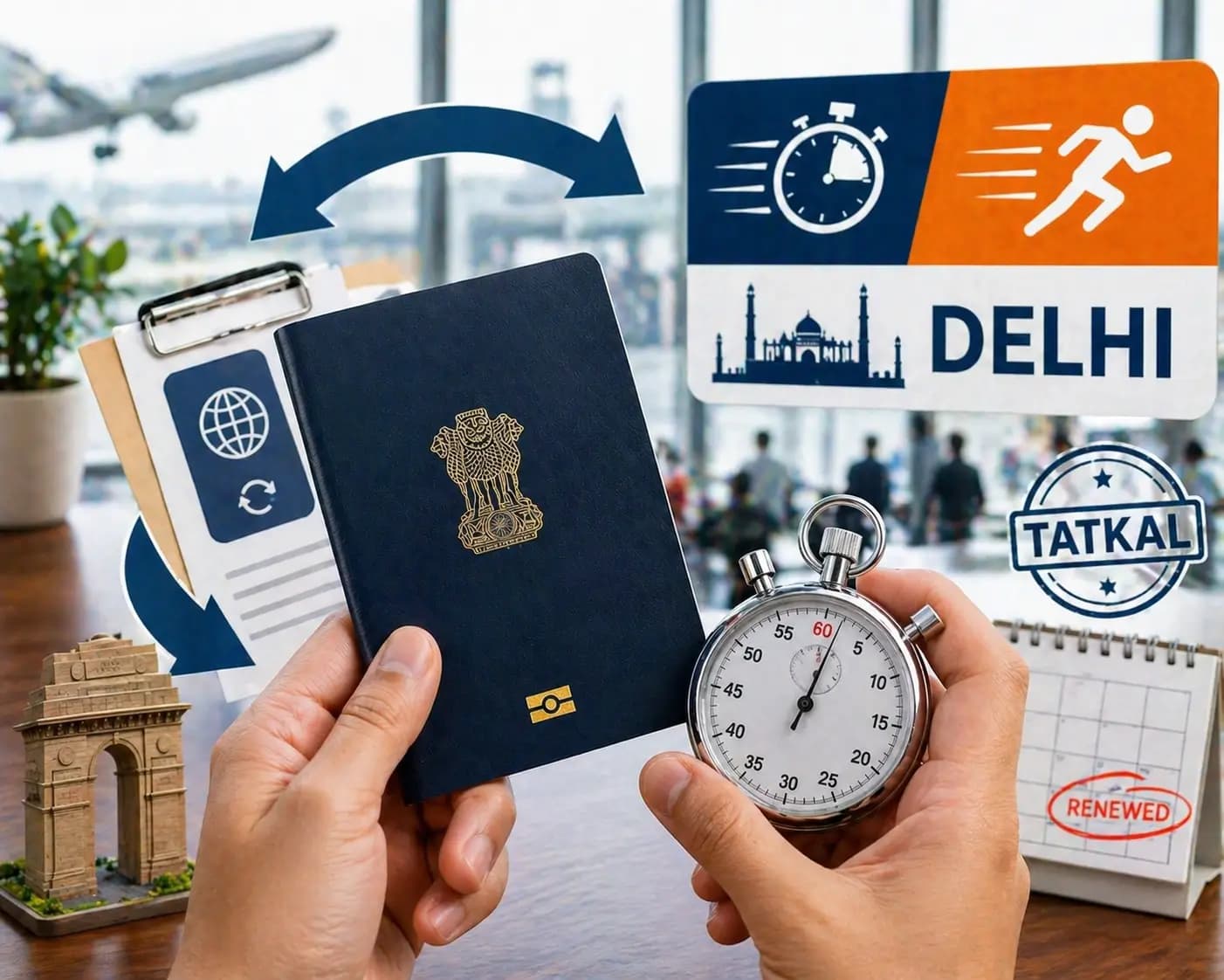 Passport Renewal In Tatkal