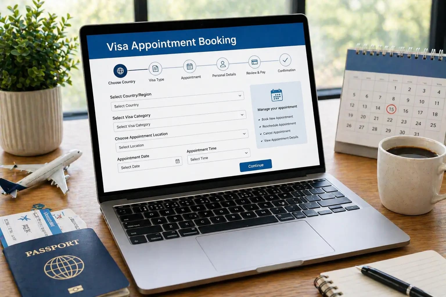 VISA Appointment Booking