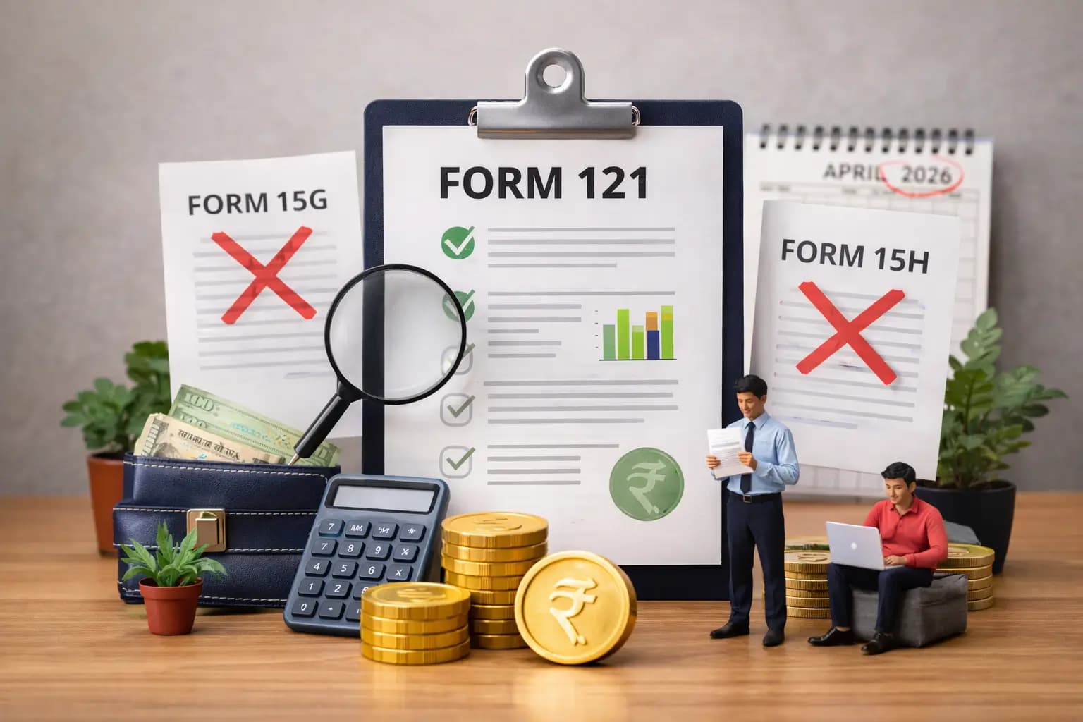 Form 121 Replaces Forms 15G & 15H from April 2026: What You Need to Know